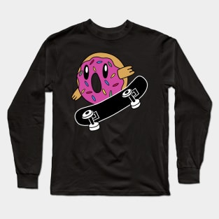 Donut Skater Long Sleeve T-Shirt